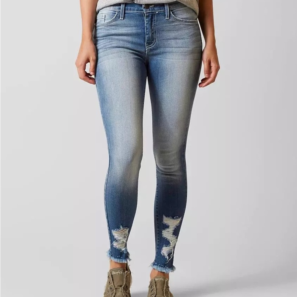 KanCan Mid-Rise Ankle Skinny Stretch Jean - Size 29